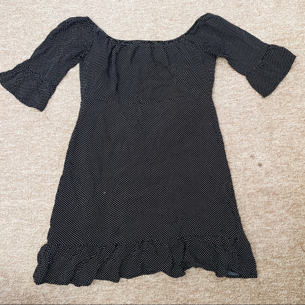 POLKA DOT MINI DRESS